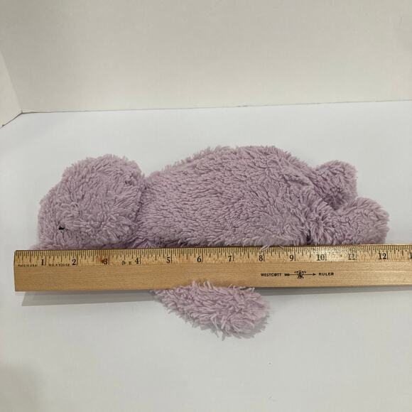 Jellycat Bashful Lilac Purple Hippo Stuffed Animal 12” Plush Soft Cuddle Toy - Picture 9 of 9